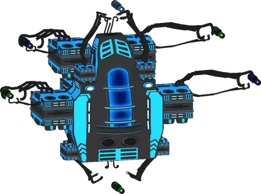 Starfend greenblue drone