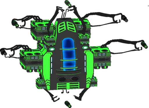 Starfend greygreen drone
